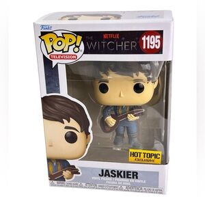 Funko Pop! Jaskier with Guitar - Blue and Brown NIB